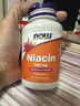 诺奥（NOW）维生素B3烟酸胶囊500mg*100粒潮红形式Niacin呵护肌肤提高代谢 实拍图