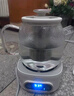 美的（Midea）花漾0胶水全玻璃全自动养生壶 多功能煮茶壶 母婴烧水壶恒温电热水壶煮茶器花茶壶1.2L YS12B102 实拍图