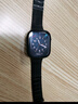 Apple/苹果 Watch Series 10 智能手表GPS+蜂窝款46毫米亮黑色铝金属表壳黑色运动型表带S/M MWYJ3CH/B 实拍图