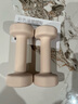 Keep 彩色浸塑哑铃 男女家用家庭健身肌肉塑形手臂轻重量樱粉 1kg*2 实拍图