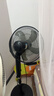 美的（Midea）【超级单品】七叶轻音立式电风扇家用柔风落地扇台式桌面小型风扇大风量节能摇头宿舍电扇 SAF30AB 实拍图