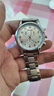 男士时尚商务手表三针数字刻度表盘潮流钢带青少年腕表石英表 白色【手表+送调表器】 实拍图