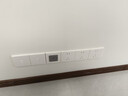 罗格朗（LEGRAND）开关插座面板 简悦系列陶瓷白色 86型墙壁插座 16A三孔插座 实拍图