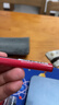 百乐（PILOT）BX-V5红色中性笔0.5mm直液式走珠笔签字笔小v5学生考试刷题水笔高颜值文具套装 6支 实拍图