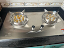 樱花雪燃气灶双灶家用猛火灶天然气灶煤气灶防干烧5.2kw大火力不锈钢液化气灶罐装专用台式嵌入式灶具 双头九腔猛火【不锈钢面板】熄火保护+一级能效 液化气 实拍图