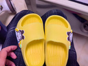 巴布豆儿童拖鞋男女童宝宝软底居家浴室夏季凉拖鞋 黄色 160码 实拍图
