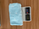 金号纯棉吸水面巾 无捻柔软 2条装 红/蓝 78*34cm 95g/条 实拍图