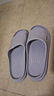 JOYTOUR一次性拖鞋 便携差旅浴室防滑情侣凉拖鞋带收纳袋 灰色42-43 实拍图