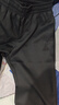 匹克针织运动裤男冬季跑步加绒梭织长裤休闲裤运动服男直筒裤束脚裤子 【春夏针织束脚裤3250】黑色 L (175) 实拍图