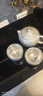 讲茗堂鎏999纯银茶具整套装百福陶瓷送礼品物长辈领导高档退休实用男士 百福银套装-次日达 3头 实拍图