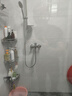 箭牌全铜混水阀淋浴龙头卫生间冷热水龙头浴室简易花洒套装浴缸龙头 C款 方形三联龙头(带下出水） 实拍图