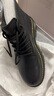 百丽黑曜石勇士厚底休闲加绒靴子户外工装马丁靴A1764DD4 黑单里 40 实拍图