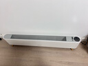 艾美特（AIRMATE）【热销爆款】石墨烯踢脚线/电热取暖器/暖风机/电暖器/电暖气片 家用大面积防水温控移动地暖 SR79 实拍图