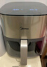 美的（Midea）空气炸锅炎烤上下双热源  全自动家用实用大容量6.5L 可视大视窗智能电子触控金属内腔 KZC6502 实拍图