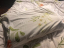 罗莱家纺 100%纯棉床上四件套全棉被套床单200*230 白色 实拍图