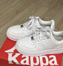 KAPPA卡帕女鞋厚底板鞋女2025秋冬新款软底休闲鞋子女百搭运动小白鞋女 鹭羽白 36 (225mm) 实拍图
