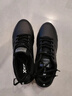 特步运动鞋男鞋跑步鞋冬季加绒皮面防水轻便减震休闲慢跑鞋棉鞋黑色 实拍图