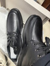 红蜻蜓休闲高帮商务皮鞋秋冬男棉鞋中年加绒爸爸鞋WTD43136黑色43 实拍图