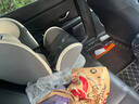 Heekin德国 儿童安全座椅汽车用0-4-12岁婴儿宝宝360度旋转ISOFIX硬接口 时尚灰(ISOFIX+360度旋转) 实拍图
