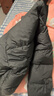 网易严选25新品90鸭绒超蓬羽绒服休闲面包服石墨烯保暖轻量抗菌防泼水 A款25秋冬立领-筠雾绿 M 实拍图