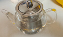 金灶（KAMJOVE） 600ML茶壶 耐热玻璃茶壶不锈钢过滤内胆泡茶壶 花茶壶煮茶壶A-07 实拍图