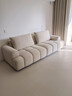全友家居 猫抓布艺沙发客厅现代简约小户型家用直排式一字钢琴键沙发 实拍图