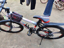 金武端自行车成人山地车公路赛车单车骑行变速超轻越野中学生初中青少年 旗舰版-三刀轮-黑红色 26寸27速 实拍图