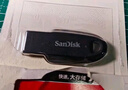 闪迪（SanDisk）128GB USB3.2 U盘 CZ550黑色 读速100MB/s 安全加密 数据恢复 学习办公电脑车载 高速大容量优盘 实拍图