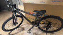 喜德盛山地自行车黑客380避震前叉21速禧玛诺变速X6铝合金车架通勤代步 黑/灰色（26款） 15.5寸（建议身高150-165cm） 实拍图