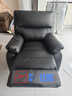 芝华仕（CHEERS）头等舱布单椅懒人布艺沙发单人沙发客厅可躺摇转芝华士K9780黑 实拍图