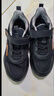 鸿星尔克（ERKE）童鞋男女童密网跑鞋新品大小童运动鞋【鸣鸥】正黑/钢灰色38 实拍图