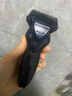松下（Panasonic）经典5系剃须刀电动往复式磁悬浮马达男士刮胡刀进口三刀头生日礼物男士礼物ST3Q黑 实拍图