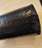 利得背心垃圾袋黑色50*60cm600只单面0.8丝大号家用手提塑料袋厚款 实拍图