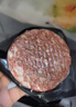 鲜京采 美国安格斯谷饲汉堡牛肉饼2.4斤/8片 汉堡饼 牛肉馅 价低 实拍图