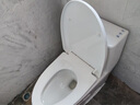 九牧（JOMOO）马桶家用一级水效防臭卫浴虹吸式马桶坐便器大冲力抗菌卫生间坐厕 【双旋暴风-无棱内壁】11396 305坑距(2515城包安装) 实拍图