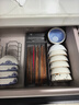居密码厨房碗盘置物架筷子收纳盒沥水碗架抽屉分隔橱柜拉篮内置放碗碟架 深41CM|宽15CM刀叉盒 购买前测量抽屉尺寸，深度可定制 实拍图