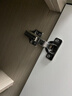 悍高（HIGOLD）304不锈钢二段力铰链橱柜衣柜阻尼缓冲门铰链固装全盖（直臂）1只 实拍图
