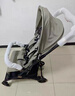 Hauck碳纤维婴儿车口袋推车轻便可坐可躺可登机婴儿推车溜娃神器 灰绿色+收纳袋 实拍图