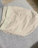 婧麒孕妇内裤纯棉可调节托腹高腰孕妇内裤3条装四季款 XL码 jq9001 实拍图
