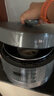 美的（Midea）【国家补贴】0涂层精钢厚釜电压力锅5L双胆全自动智能预约家用煲汤煮饭电饭煲C5856G高压锅4-6人 实拍图
