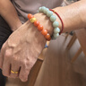 妍韵珠宝精品10-11mm保山南红玛瑙手串本命蛇年转运珠水晶玛瑙男女士手链 实拍图