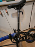大行（DAHON）K3plus折叠自行车超轻铝合金16英寸9速城市碟刹通勤车KAA693 黑蓝【内折版】 实拍图