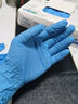英科医疗（INTCO）一次性手套合成手套100只中码餐饮厨房家务清洁酒店牙科蓝色手套 实拍图