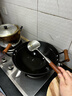 京冇304不锈钢锅铲蘑菇锅铲炒菜铲炒勺家用食品级花梨木柄中式铁锅铲 实拍图