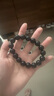 普陀山乌金黑曜石手串男补水事业护身男女情侣手串护身符生日礼物 实拍图