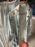 婧麒（JOYNCLEON）月子服纯棉秋冬孕妇可哺乳睡衣产前产后透气舒适 蓝 L Jyz154235 实拍图