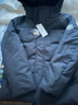 雪中飞鹅绒羽绒服男士短款脱卸帽加厚保暖休闲商务秋冬外套男装190 实拍图