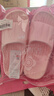 洁丽雅拖鞋女夏季室内家居家用浴室洗澡防滑防臭EVA情侣静音凉拖鞋男夏 粉色【热卖款】 40-41 （适合39-40码） 实拍图