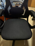 锦汐 电脑椅家用办公椅子靠背人体工学椅学习转椅老板座椅游戏电竞椅 【可后躺】黑框黑网 实拍图
