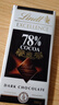 瑞士莲（Lindt）【王安宇同款】特醇排块78%黑巧100g 黑巧 健身减脂 生日礼物 实拍图